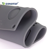SANQTID Base de microscope en alliage d'aluminium pour réparation de téléphones portables, plateforme d'entretien électronique, tapis de soudure antistatique, bras articulé 1