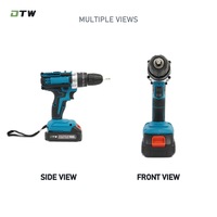 Perceuse-visseuse sans fil A7-0002, batterie 21V, 2 vitesses, couple 38 Nm, mandrin sans clé 3/8 pouce, lumière LED, OEM, pour perçage bois et métal, bricolage domestique