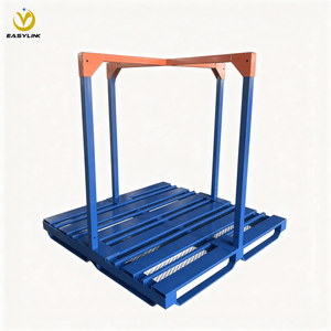 भंडारण के लिए जंग सुरक्षा के साथ आसान-लिंक-भारी शुल्क पोर्टेबल स्टील टायर रैक - Product Image 2