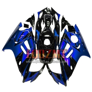 Corps d'injection + réservoir pour HONDA <span class=keywords><strong>CBR</strong></span> 600F3 <span class=keywords><strong>600</strong></span> CBR600 F3 FS CC CBR600F3 95 bleu noir <span class=keywords><strong>96</strong></span> 91LQ.301 CBR600FS 1995 1996 carénage OEM - Product Image 1