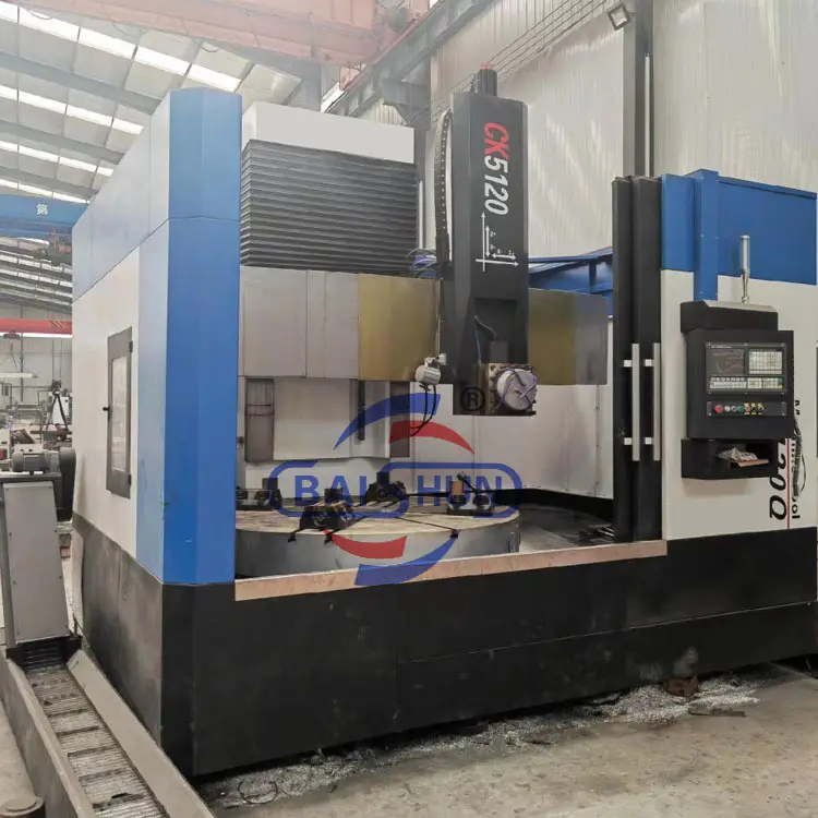 Metal işleme için evrensel ağır CNC torna VTL torna işleme dikey torna makinesi