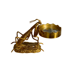 Loupe en métal animal en laiton de luxe européen de haute qualité Artisanat <span class=keywords><strong>Art</strong></span> créatif Design Ornement de salon - Product Image 5