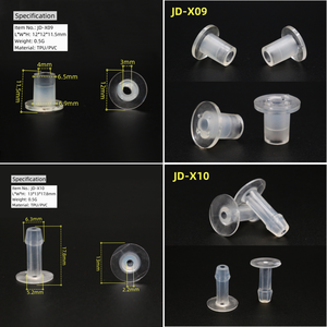 ท่อพลาสติกแบบกำหนดเอง ผลิตภัณฑ์เป่าลม วาล์วข้อศอกตรง TPU หัวฉีดลม วาล์วหัวฉีดลมสำหรับท่อเป่าลม - Product Image 5