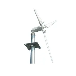 Windrichtung nach unten in Schwung ohne Steigungskontrolle hocheffiziente Windturbine mit horizontaler Achse 2 kw 3 kw 5 kw 3-teilig FRB, Klingen mit Schutzfolie