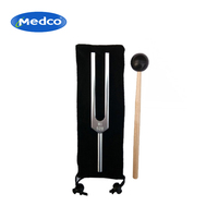 Medco Wholesale Medical Fourchettes d'otoscopie ORL en acier inoxydable et en aluminium, 125 Hz à 2048 Hz