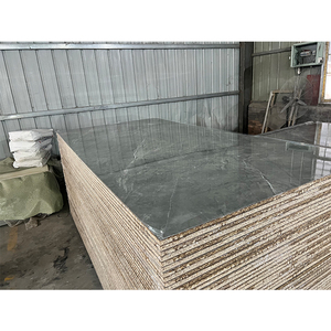 Tablero de Partículas Revestido de Melamina de 12mm, 16mm, 18mm, <span class=keywords><strong>Panel</strong></span> de Aglomerado Laminado de Alta Densidad 4x8 para Proyectos de Muebles, Venta al Por Mayor - Product Image 2