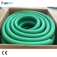 Tuyau en mousse de silicone haute température 25*40mm, gaine en mousse anti-permanente pour tuyau chauffant, tuyau en mousse ignifuge et isolant thermique