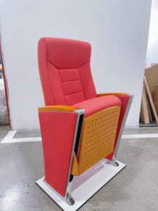 Chaises de cinéma pliantes en alliage d'aluminium au design moderne, sièges de canapé pour salles de conférence, cinémas, églises - Écologiques - Product Image 2