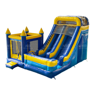 Castillo Inflable Comercial Personalizado 2 en 1 para Fiestas al Aire Libre, Niños y Adultos, Castillos Inflables, Brincolines - Product Image 3