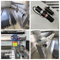 Machine de découpe de pierre CNC RBB HQ-3015PLUS avec 12 outils ATC linéaires, détecteur d'épaisseur de dalle, découpe complète des comptoirs en une étape, 7,5 kW