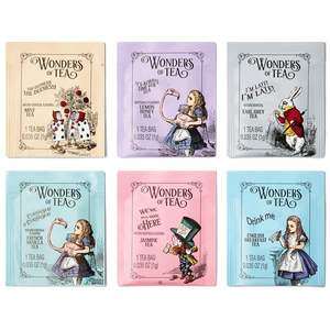 <span class=keywords><strong>Alicia</strong></span> en <span class=keywords><strong>el</strong></span> país <span class=keywords><strong>de</strong></span> las Maravillas Juego <span class=keywords><strong>de</strong></span> regalo Juego <span class=keywords><strong>de</strong></span> papel <span class=keywords><strong>de</strong></span> 90 piezas 6 Tés con sabor <span class=keywords><strong>Libro</strong></span> Citas Ilustraciones 'Té para uno' Almacenado - Product Image 3