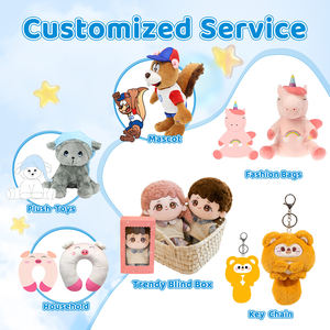 Peluche Anime Misti all'Ingrosso da 4, 7, 8, 10 Pollici per Macchine a Artiglio e Distributori Automatici, Bambole di Peluche, Animali di Peluche - Product Image 4