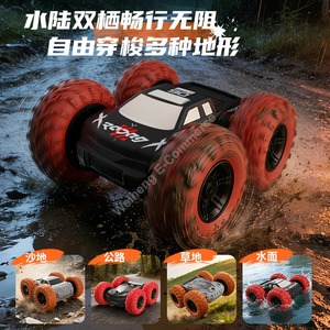 Nuevo Modelo de Auto de Acrobacias RC para Niños, Auto RC Todoterreno Eléctrico de Carreras con Doble Cara y Giro de 360° - Product Image 3