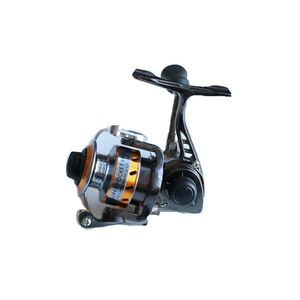 Mulinello da spinning TOPIND Pisces MN100 piccolo interamente in metallo per pesca invernale su ghiaccio, per canna da pesca Raft Lua Palm Zhongbao Pen Rod, per mano destra - Product Image 5