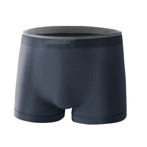 2023 New Seamless Large Size <b>Men's</b> Panties Soft Comfort High <b>Stretch</b> Boxer Panties Individually Packaged - Product Image 3