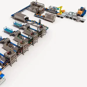 Çin özelleştirilmiş paketleme makinesi paletleyici paketleme hattı makineleri