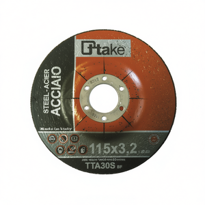 Disque de découpe abrasif Ttake 115x3.2 pour le meulage de l'acier et la découpe des métaux - Product Image 2