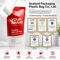 Pochette Doypack Personnalisée Imprimée Qualité Alimentaire en PE pour Emballage Liquide (Lait, Eau, Jus) avec Logo Personnalisé et Caractéristique Recyclable