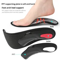 Semelles orthopédiques sportives en feutre pour soutien de la voûte plantaire, correction des pieds en X, voûte plantaire affaissée, pieds en X, pieds en Y, anti-vibrations