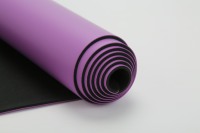 Tapis de yoga Pilates personnalisé avec logo, 1-5 mm, respectueux de l'environnement, absorbant la transpiration, en caoutchouc naturel antidérapant, en PU