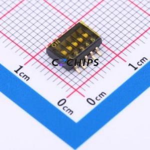 SP-05P DIP Switch SMD-10P,5.4x7.9mm Switch ( Number of Switch Sections: 5 )( Lead Spacing: 1.27mm ) - Product Image 1