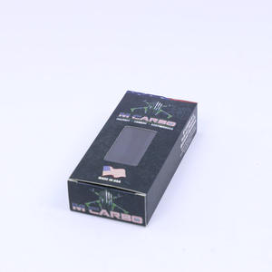 Custom Black Color Paper Box With Windows Electronic Accessories Paper Box Printed Logo Cardboard Gift Box - Product Image 4