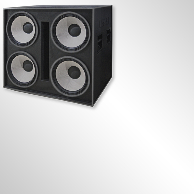 VANT DM1840S Estudio Musical 4*18 Inch Plywood Enclosure 1600W Active Black Subwoofer Speakers Cinema Outdoor Large Professional