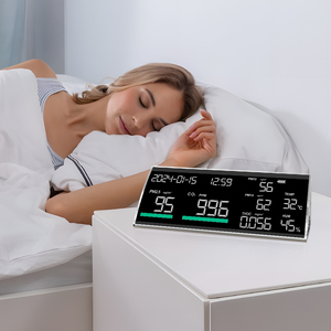 Detector de Calidad del Aire Nueve en Uno, Medidor de CO2, Formaldehído, Gases Volátiles, PM2.5, PM10, PM1.0 para Uso en Máquinas - Product Image 6