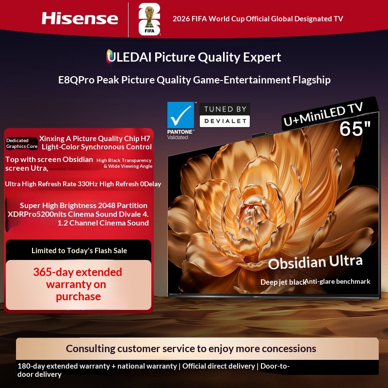 65 inch smart tv hisense