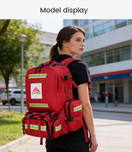 Multifunctional Backpack Outdoor Cycling Hiking Bag Fire Emergency Survival <b>Kit</b> Wear Resistant Oxford Cloth First Aid Medical - Product Image 2