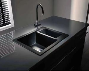 Granite noir absolu, grande dalle, plan de travail de cuisine, escaliers, comptoirs en granit pour la maison, le bureau et les centres commerciaux - Product Image 4