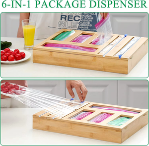 Chenzhu <span class=keywords><strong>contenitore</strong></span> pellicola trasparente per oggetti di bambù cassettiera per Laptop - Product Image 6