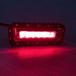 <b>LED</b> Forklift Safety Warning <b>Light</b> 12W Red Panel Mount <b>Work</b> <b>Light</b> Spotlight - Product Image 3