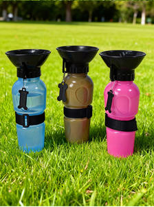 Botol Air Plastik Portabel untuk Anjing, Cocok untuk Perjalanan Mobil, Ramah Lingkungan, Dispenser Air untuk Jalan-jalan dengan Anjing di Mobil - Product Image 6