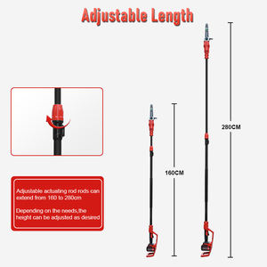 <span class=keywords><strong>Sega</strong></span> <span class=keywords><strong>a</strong></span> palo in acciaio elettrico senza fili da 8 pollici alimentata <span class=keywords><strong>a</strong></span> batteria motosega per potatura ad albero <span class=keywords><strong>a</strong></span> portata lunga per uso industriale artigianale OEM personalizzabile - Product Image 6