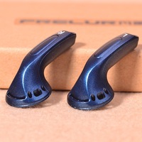 Écouteurs DIY en acier inoxydable usinés CNC pour Mx500 avec basses profondes, coloris bleu, noir, blanc, marque XUYUE