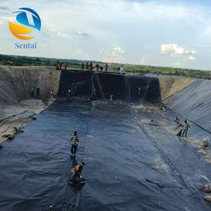 Revestimiento de HDPE para Estanques Industriales, para Piscifactorías, Camaroneras y Acuicultura, Ecológico, Duradero, <span class=keywords><strong>Precio</strong></span> Directo de Fábrica por Metro Cuadrado - Product Image 2