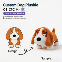 Poupées en peluche personnalisées à la mode, mignonnes, douces, en coton PP, anti-stress, MOQ 500 pièces, 20 cm, poupées Kpop faites à la main, style dessin animé