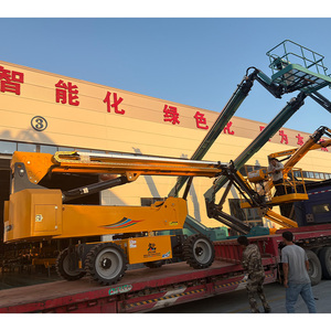 รถกระเช้าไฟฟ้าแบบเคลื่อนที่ได้ ขนาด 16-34 เมตร ระบบไฮดรอลิกแบบยืดหดได้ สำหรับงานบนที่สูง - Product Image 2