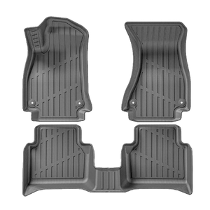 <span class=keywords><strong>Tappetini</strong></span> per <span class=keywords><strong>Audi</strong></span> A4L 2017-2025, per tutte le stagioni, in TPE, spessore 3,5 mm, set completo 3 pezzi, resistenti, antiscivolo, Coolcars - Product Image 1
