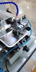 Hoge Nauwkeurige Brillen Frame Making <span class=keywords><strong>Machine</strong></span> Metalen Monturen Tempels Notch Snijden Freesmachine - Product Image 6