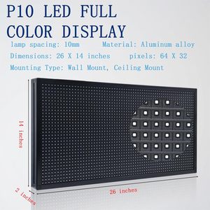 Zontroncm จอแสดงผล LED แบบดิจิทัล, หน้าจอแสดงผลสำหรับธุรกิจสีเต็มรูปแบบกลางแจ้ง P10 26 \ "<span class=keywords><strong>14</strong></span> \" สามารถตั้งโปรแกรมได้ - Product Image 3