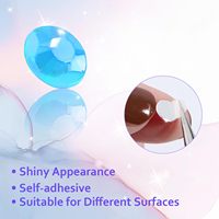 Autocollants de bijoux en cristal faits à la main strass Scrapbooking paires décoratives sur mesure pour Scrapbooking