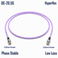 Câble coaxial RF ultra flexible DC-26,5 GHz SMA femelle-femelle à faible perte et phase stable, remplacement pour 32022 (mini141)