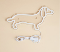 Enseigne lumineuse LED néon personnalisée en acrylique pour la maison, le bar, le café, la boutique, décoration murale, alimentation USB ou par piles, veilleuse