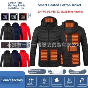 Quilted Heated Vest Padded Puffer Cut USB Battery Power Warm Winter <strong>Body</strong> <strong>Warmer</strong> Quick Heat for Outdoor - Product Image 2