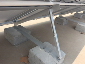 Heavy-Duty 100mW năng lượng mặt trời mặt đất gắn kết hệ thống-Thép công nghiệp Kệ cấu trúc cho quy mô lớn <span class=keywords><strong>PV</strong></span> nhà máy - Product Image 2