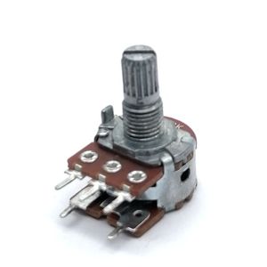 Hotselling 16mm trục kép gang b50k tuyến tính chiết kim loại trục quay Chiết - Product Image 2