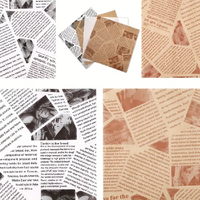 Papier d'emballage biodégradable enduit de PE résistant à la graisse de qualité alimentaire pour l'emballage de collations, de hamburgers, de pain et de biscuits, impression de logo personnalisée