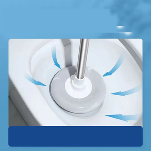 Déboucheur de toilettes flexible LSD Modèle 6825, ventouse en caoutchouc grise, écologique, durable, séchage rapide, pour canalisations d'égout - Product Image 5